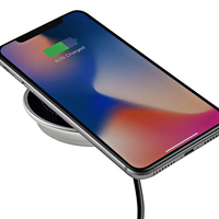 Chargeur sans fil magnétique 25W pour téléphones portables, à poser sur table, pour hôtels, restaurants, lieux de paris et mobilier de bureau