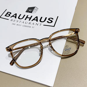 Nuevas gafas anti luz azul para mujer TR90, montura rectangular completa, lentes de PC, protección contra la radiación, monturas de gafas 9533 A3 - Product Image 4