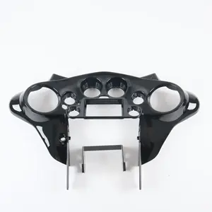 Double DIN Inner Fairing Kit For 1998-2013 Harley Davidson FLH Electra Street Glide Instrument cover motorbike