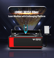 Mesin pemotong logam 1310 1313 1390 1530 3015 W 1000W 1500W 2000W 3000W 4000W 6000W serat Laser pemotong harga mesin
