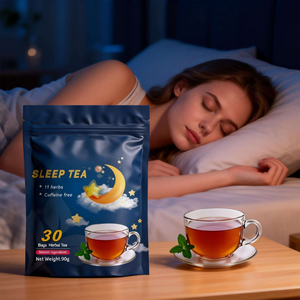 Tisane Apaisante pour le Sommeil – 30 Sachets Pyramidaux Sans Caféine – Soutien Naturel à la Relaxation Nocturne – Marque Blanche - Product Image 4