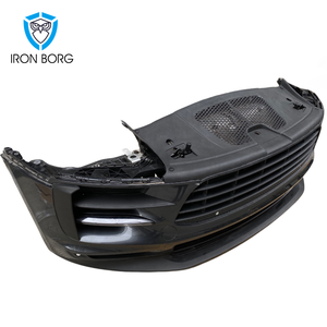 Kit Carrozzeria Originale 2013~2018 per <span class=keywords><strong>Porsche</strong></span> <span class=keywords><strong>Macan</strong></span> 95B, Paraurti Anteriore con Fari, Griglie e Luci Fendinebbia 2.0T 3.0T - Product Image 6