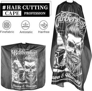 Tablier <span class=keywords><strong>de</strong></span> barbier personnalisé Beckon pour la coupe <span class=keywords><strong>de</strong></span> cheveux et le coiffage <span class=keywords><strong>de</strong></span> la barbe, imperméable, antistatique, en nylon écologique, pour usage professionnel en salon (adultes) - Product Image 2