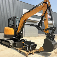 Mini-excavatrice JH8035, nouvelle excavatrice de 4 tonnes, équipement d'excavation, moteur japonais, CE EPA Euro V