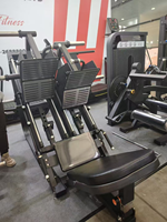 Presse à jambes commerciale à 45 degrés à mouvement indépendant, équipement de gym pour centre de fitness