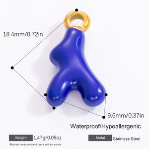 Trendy DIY Sieraden Handgemaakte Seashell Cross Kralen Bedels Emaille Koraal Hangers Roestvrij Staal Waterdicht Voor Sieraden Maken - Product Image 5