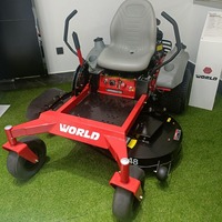 Tondeuse autoportée à essence haute performance à braquage zéro, machine intelligente de coupe d'herbe pour terrains de golf, tondeuse professionnelle pour pelouses de jardin