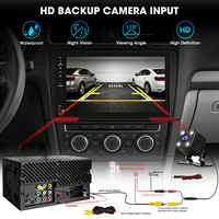 Grandnavi 2din 7 pouces Mp5, Carplay sans fil, Android Auto, écran tactile, caméra 720 AHD, caisson de basses, FM AM, Mirrorlink pour Toyota Honda