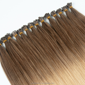 Extensions de cheveux 100% naturels en gros d'usine, cuticules saines alignées, double épaisseur, pointe plate - Product Image 1