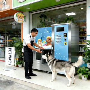 Automatic Wash Salon Machine Self Service Cat Pet Bathtub Convenient Cleaning Bathing Solution Touch Screen PW001 - Product Image 6