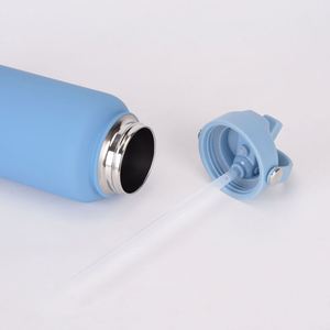 Wide Mouth Portable Sports Tumbler 1200ml Stainless Steel Vacuum Insulated Water <b>Bottle</b> with Straw Leakproof Jug for Fitness - Product Image 6