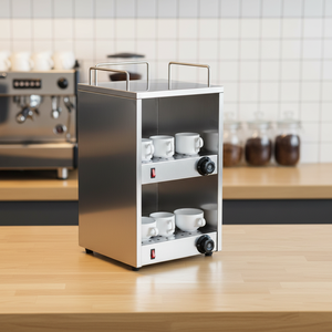 Scaldavasche in Acciaio Inossidabile per Tazze e Bicchieri, Armadio Riscaldante per Ristoranti e Cucine di Hotel - Product Image 1