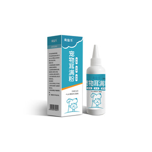 Poudre antibactérienne contre les acariens des oreilles pour animaux de compagnie, 70g, pour chats et chiens, nettoyage des oreilles, soulage les démangeaisons, élimine la saleté - Product Image 2
