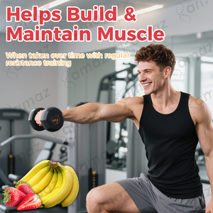 Protéine de lactosérum Keto en poudre, mélange de protéines de lactosérum naturel, marque privée d'usine OEM Amaz, en emballage en sachet, pour l'énergie - Product Image 2