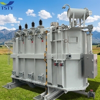 Transformateur haute tension certifié TSTY UL CE 110 kV 132 kV triphasé pour projets EPC à grande échelle