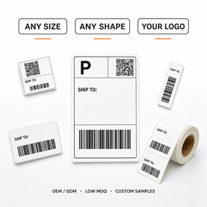 Verpackungsetiketten 4x6 Direkt-Thermoetiketten für Karton-Papierumwicklung Versanddruck FSC-Zertifiziert - Product Image 4