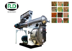เครื่องผลิตเม็ดอาหารสัตว์ RD250 สภาพใหม่ ผลิตภาพสูง สำหรับสัตว์ปีก <span class=keywords><strong>ไก่</strong></span> และอุปกรณ์การผลิตอาหารสัตว์ - Product Image 5