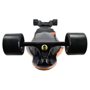 Abd 8000mAh 500wx2 çift motor 40km kids off road Longboard elektrikli kaykay çocuklar için yetişkin