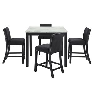 Mesa de Comedor Minimalista DB Ensamblada W1781S00016 y W1781S00017, Mesa de Comedor Compartida - Product Image 5