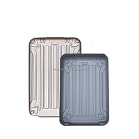 Composants de moulage sous blister pour bagages, coque extérieure de valise en plastique épais, boîtier de bagage thermoformé OEM