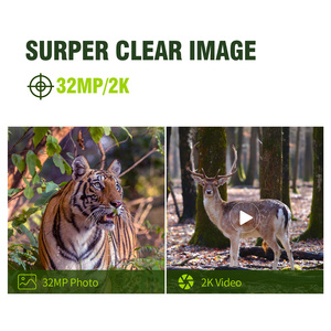 4G LTE Kabellose IP67 Wasserdichte 1080P SD Nachtsicht Wildlife Trail Kamera Jagd-Wildkamera Solarbetrieben - Product Image 3