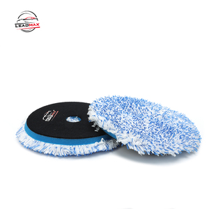 Tampon de <span class=keywords><strong>polissage</strong></span> microfibre 5'' haute qualité pour <span class=keywords><strong>carrosserie</strong></span> automobile, durable, pour <span class=keywords><strong>polissage</strong></span> DA, en laine synthétique, personnalisable, support OEM - Product Image 3
