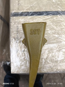 دلو أسنان مسطح 25 طن مع أسنان مسطحة وحامل لملحقات الحفار - Product Image 2