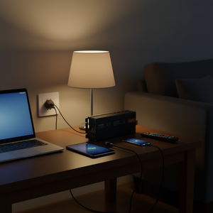 Convertisseur de courant à onde sinusoïdale pure de 3000 watts, DC 12V AC 120V, pour utilisation domestique - Product Image 2