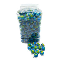 Bonbons gélifiés tendres 2g en forme de boules, saveurs variées : Planète Terre, Pastèque, Œil, Football, Mangue, Citrouille - Vente Flash