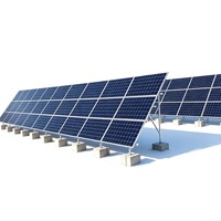 Panneau solaire monocristallin demi-cellule 450W tout noir, module photovoltaïque pour système d'irrigation hors réseau agricole