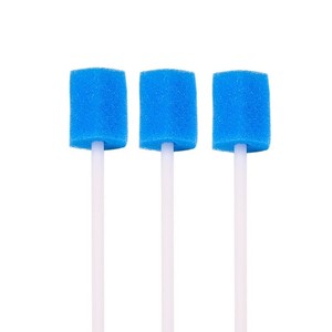Hisopos <span class=keywords><strong>bucales</strong></span> dentales desechables para limpieza <span class=keywords><strong>de</strong></span> dientes <span class=keywords><strong>de</strong></span> niños, ancianos y adultos, envueltos individualmente (rosa/azul) - Product Image 5
