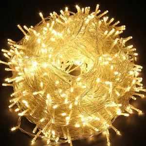 Guirlande lumineuse LED étanche pour l'extérieur, luminaire décoratif idéal pour un mariage ou un bar de noël, peut être personnalisé
