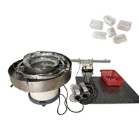 Machine d'assemblage de vis entièrement automatique à 6 stations avec alimentation par bol vibrant pour vis en plastique et composants de quincaillerie