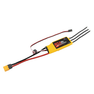 Controlador de Velocidad <span class=keywords><strong>ESC</strong></span> Sin Escobillas Flashhobby Spaceman <span class=keywords><strong>80A</strong></span> 5V/7A BEC 2-6S para Avión, Quadcopter, Carreras, Electrodomésticos, Ventilador de Barco - Product Image 3