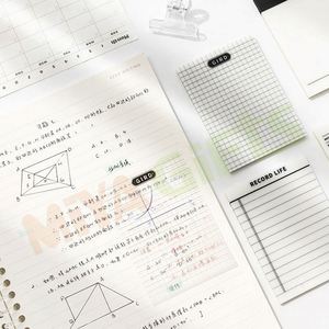 <strong>Custom</strong> PET <strong>Printing</strong> Line Grid Check List to Dot Slim Skinny Transparent <strong>Sticky</strong> <strong>Note</strong> clear Memo Pad for Planner Journal - Product Image 2