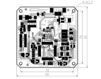 Capteur de distance radar FMCW 120 GHz |   Mesure de distance industrielle et d'automatisation |   Module radar industriel compact