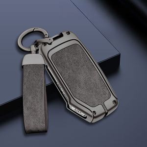 Funda para llave de coche con 3/4 botones para <span class=keywords><strong>Kia</strong></span> <span class=keywords><strong>GT</strong></span> <span class=keywords><strong>Line</strong></span> Forte Seltos K3 K5 Sportage <span class=keywords><strong>Ceed</strong></span> Soul, funda para llave de Control remoto de aleación de Zinc - Product Image 1