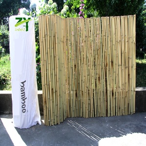 ZY-2005 Factory Wholesale Price Natural <strong>Bamboo</strong> Roll <strong>Screens</strong> Roll Fence <strong>Garden</strong> Rolled up Fencing - Product Image 2
