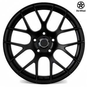 Rodas de Alumínio Forjadas DW de 1 Peça, Multi-Raios, Pretas, 18-24 Polegadas, 5x112/5x120 para BMW M3 M4 E36 E46 M5 M6 - Product Image 5