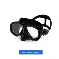Nouveau design Natation Plongée en verre altéré Lentille anti-buée Équipement de plongée gratuit Masque de plongée