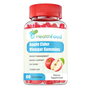 Wholesale Apple Cider Vinegar Gummies with Vitamin B12 Support Metabolism and Helps Manage Weight Vitamin B9 Gummies - Product Image 1