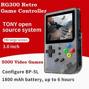 Manette de jeu rétro <span class=keywords><strong>RG300</strong></span>, écran IPS, 16 Go, 5000 jeux vidéo, système Tony, <span class=keywords><strong>console</strong></span> portable, lecteur de jeux - Product Image 2