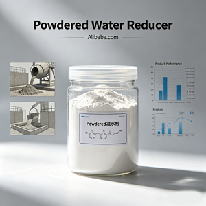 Superplastificante de Policarboxilato en Polvo Reductor de Agua para Concreto Premezclado - Product Image 1