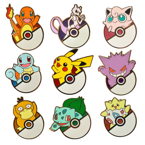 5000 soorten OEM ODM Goede Kwaliteit Schattig Logo Badge Tas Hoed Broche Pokémon Bal Serie Metalen Emaille Kraag Broche Spelden - Product Image 1