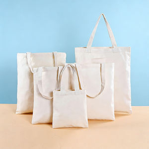 Borsa per Shopping personalizzata ecologica in cotone bianco con Logo promozionale stampato in tela <span class=keywords><strong>Calico</strong></span> - Product Image 1