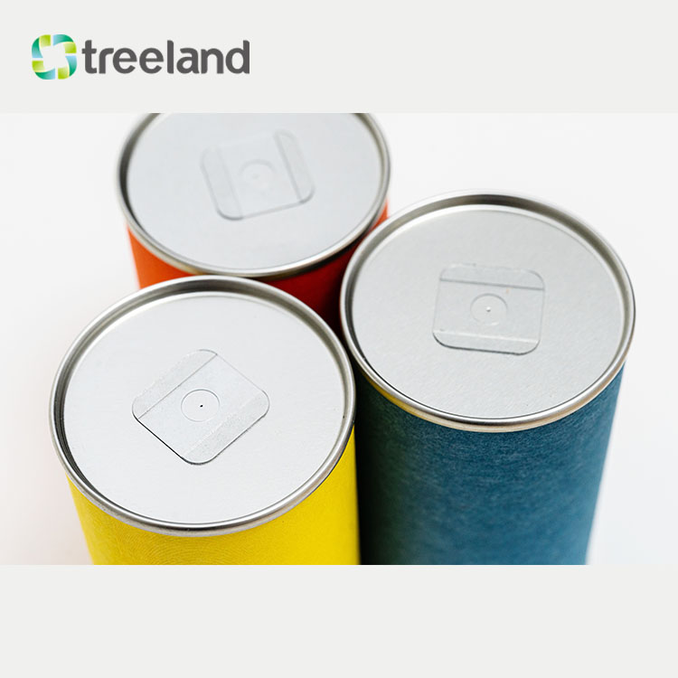 Small Size Coffee Beans Paper Tubes Versatile For Cookie Candy Canned Food Use Air-Valve Bottom Excellent For Disposal