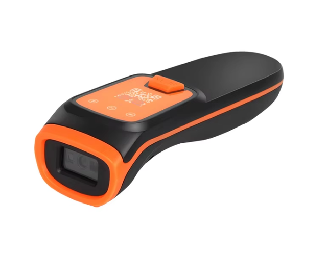 Portable M80 Handheld Wireless Barcode Scanner 1D 2D QR BT USB Interface Compatible with IOS Android Smartphones and Tablets