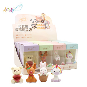 Decorazioni Commestibili 3D per <span class=keywords><strong>Torte</strong></span> all'Ingrosso, Topper per Dessert <span class=keywords><strong>con</strong></span> Scatole <span class=keywords><strong>di</strong></span> Carta per la Vendita al Dettaglio - Product Image 6