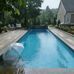 Piscine en fibre de verre de grande taille rectangulaire de qualité supérieure, pour l'expédition, longue durée de vie, étanche, pour hôtel - Product Image 6