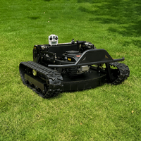 Pengiriman Gratis CE EPA Disetujui Mesin Pemotong Rumput RC Segala Medan Robot Pemotong Rumput Remote Control